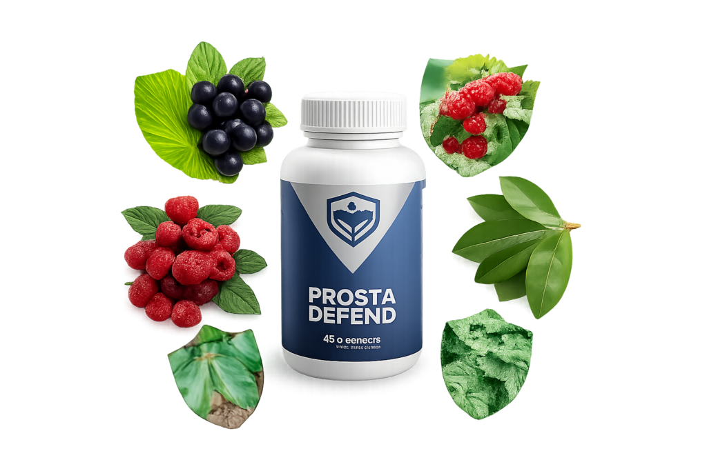 Natural ingredients used in Prosta Defend formula